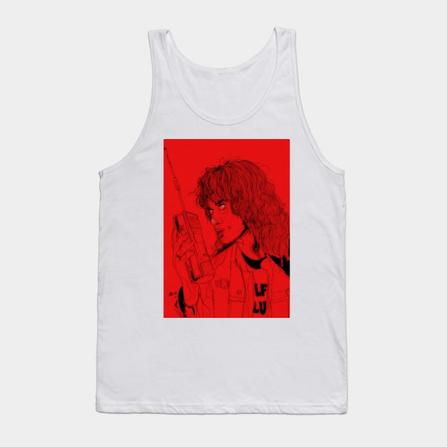 Eddie Munson Stranger Things Tank Top by annijyn